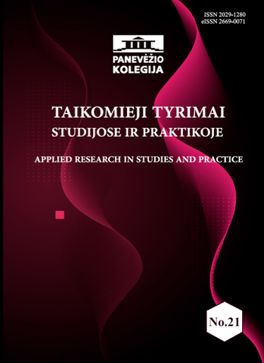 					View Vol. 21 No. 1 (2025): Applied research in studies and practice
				